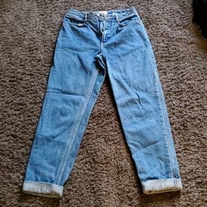 vintage high waisted mom jeans